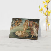 De geboorte van Botticelli van Venus Kaart (Gele Bloem)