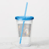 De Geboorte van Christus Acryl Drinkbeker (Achterkant)