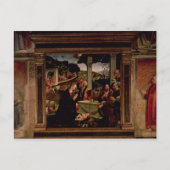 De geboorte van Christus Briefkaart (Voorkant)