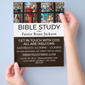 De Geboorte van Christus, Christelijke Bijbel Klas Flyer (Hand)