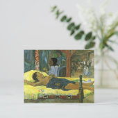 De geboorte van Christus De zoon van God (Tamari N Briefkaart (Staand voorkant)