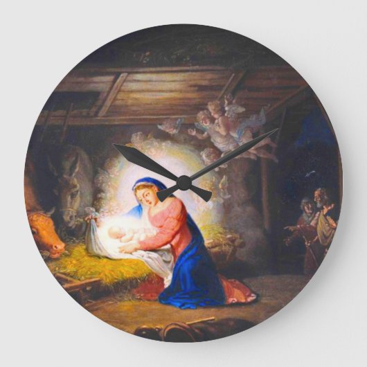 De Geboorte van Christus Grote Klok (Voorkant)