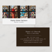 De geboorte van Christus, het christendom, de reli Visitekaartje (Voorkant / Achterkant)