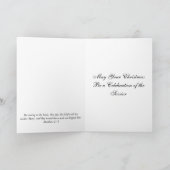 De Geboorte van Christus Jesus Birth van het Feestdagen Kaart (Binnen)