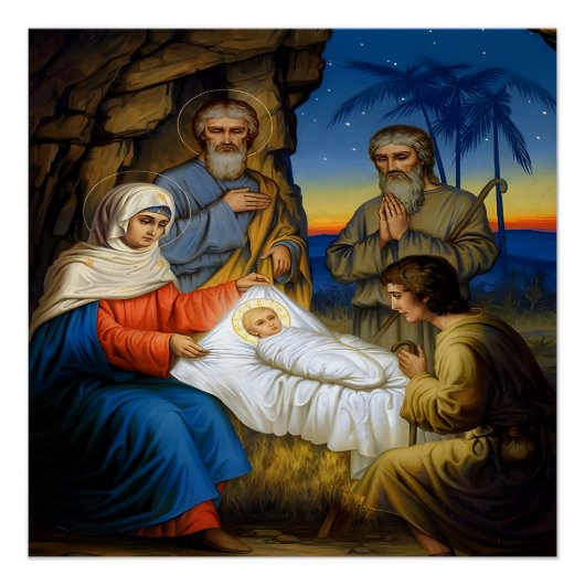 De geboorte van Christus Perfect Poster (Voorkant)