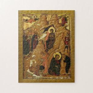 De geboorte van Christus uit een Festival Tier-ico Legpuzzel
