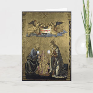 De Geboorte van Christus van Ganesha Feestdagen Kaart