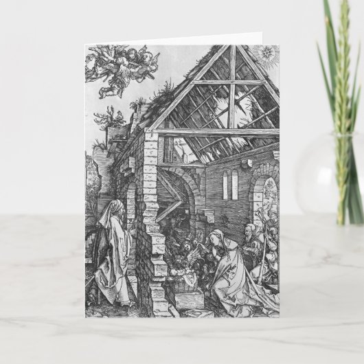 De geboorte van Christus, van het 'Leven van Feestdagen Kaart (Voorkant)