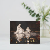 De Geboorte van Christus van Kerstmis Feestdagenkaart (Staand voorkant)