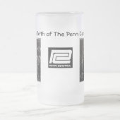 De geboorte van de centrale spoorweg Penn Matglas Bierpul (Center)