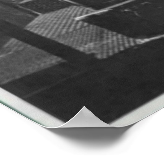 De geboorte van de centrale spoorweg Penn Poster (Hoek)