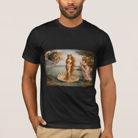 De geboorte van de harige Venus T-shirt (Voorkant)