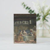 De geboorte van de Maagd, 1485-90 Briefkaart (Staand voorkant)