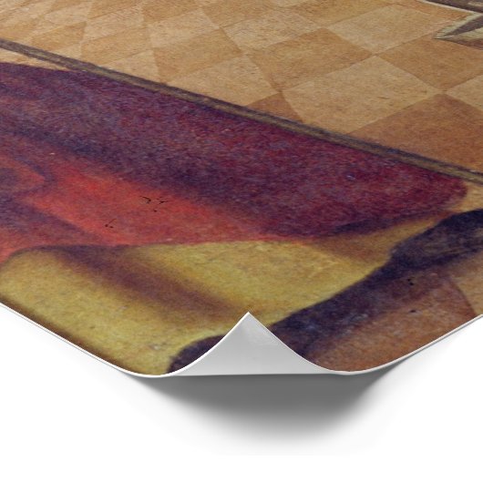 De geboorte van de Maagd, 1504-08 Poster (Hoek)