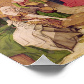 De geboorte van de Maagd Poster (Hoek)