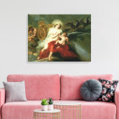 De geboorte van de Melkweg, 1668 Canvas Afdruk (Insitu (Woonkamer))