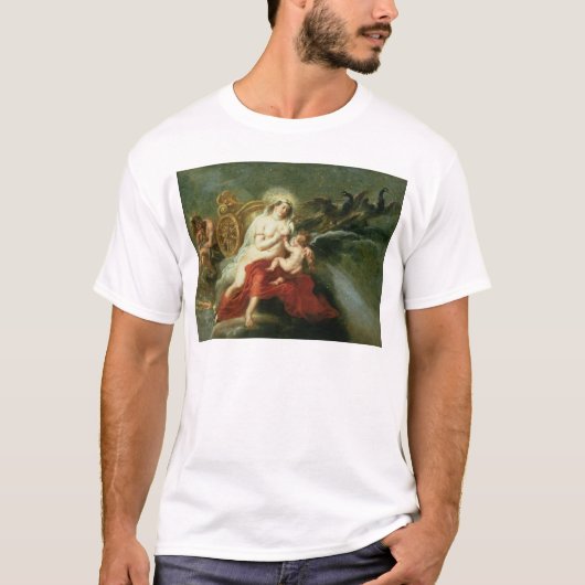 De geboorte van de Melkweg, 1668 T-shirt (Voorkant)