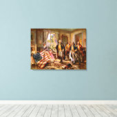 "De geboorte van de oude glorie" - Circa 1917 Canvas Afdruk (Insitu (Houten vloer))