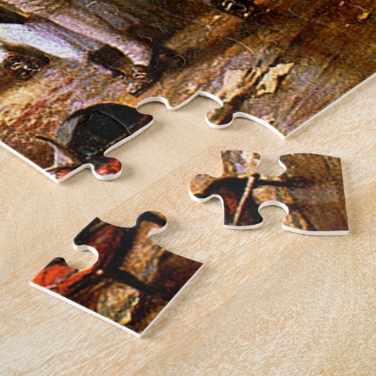 "De geboorte van de oude glorie" - Circa 1917 Legpuzzel (Zijkant)