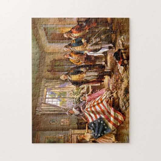 "De geboorte van de oude glorie" - Circa 1917 Legpuzzel (Verticaal)