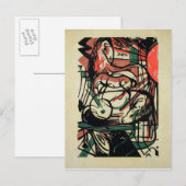 De geboorte van de paarden, 1913 briefkaart (Voorkant / Achterkant)