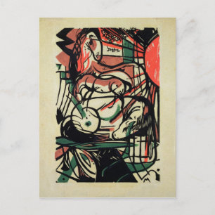 De geboorte van de paarden, 1913 briefkaart