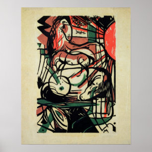 De geboorte van de paarden, 1913 poster