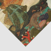 “De geboorte van de parel” van Edmund Dulac Tissuepapier (Detail)