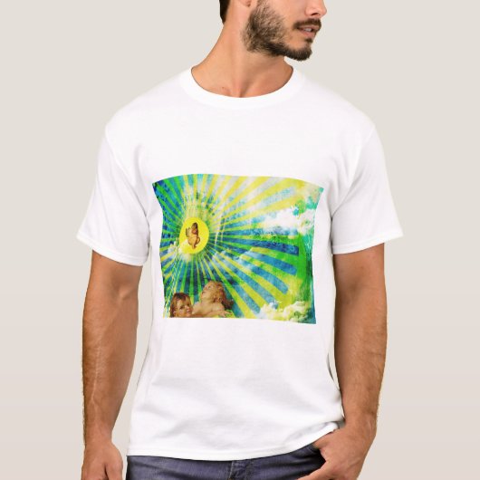 De geboorte van een engel t-shirt (Voorkant)