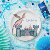 De geboorte van een kleine draak papieren bordje (Feest)