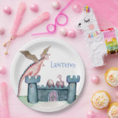 De geboorte van een kleine draak papieren bordje (Feest)