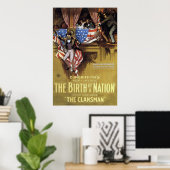 De geboorte van een Natie 1915 Poster (Thuiskantoor)