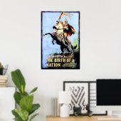 De geboorte van een Nation  Movie Poster 1915 (Thuiskantoor)