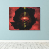 De geboorte van een ster canvas afdruk (Insitu (Houten vloer))