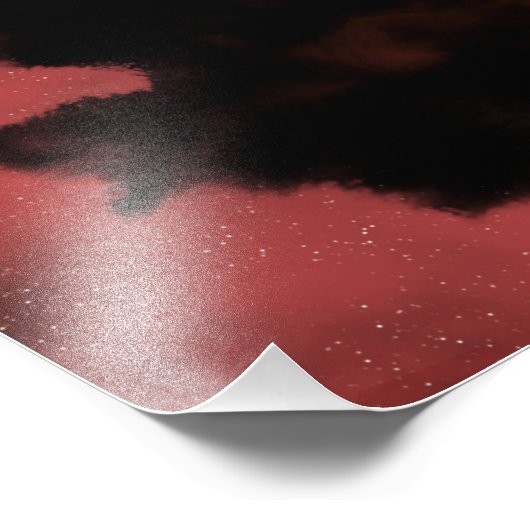 De geboorte van een ster foto afdruk (Hoek)