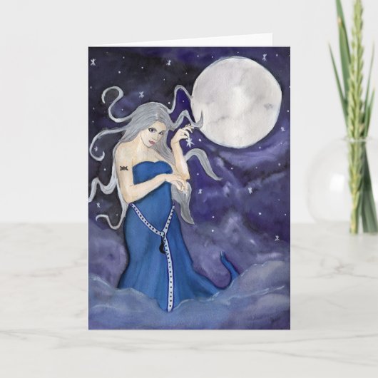 De geboorte van een ster Wenskaart Kaart (Voorkant)