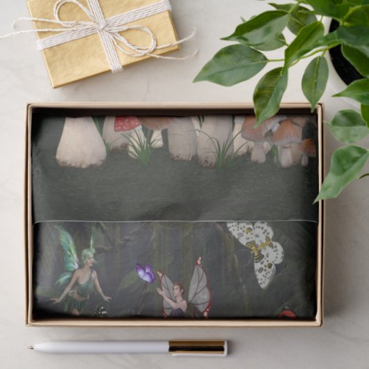 De geboorte van een vlinder tissuepapier (Geschenk)