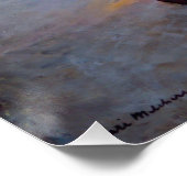 De Geboorte van Gari Melchers, 1891. Baby Perfect Poster (Hoek)