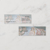 De geboorte van het Visitekaartje van Venus (Voorkant / Achterkant)