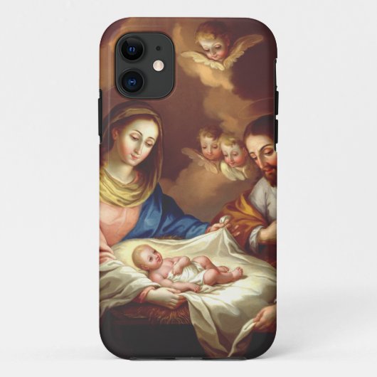 De geboorte van Jezus Christus Case-Mate iPhone Case (Achterkant)