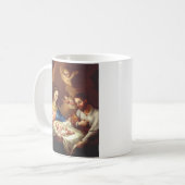 De geboorte van Jezus Christus Koffiemok (Voorkant links)