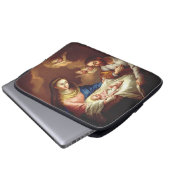 De geboorte van Jezus Christus Laptop Sleeve (Voorkant onderkant)