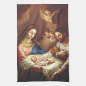 De geboorte van Jezus Christus Theedoek (Verticaal)