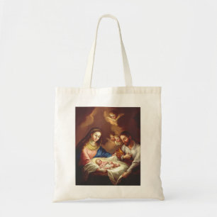 De geboorte van Jezus Christus Tote Bag