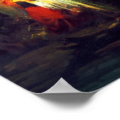 De geboorte van Jezus door Carl Bloch Poster (Hoek)