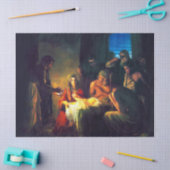 De geboorte van Jezus door Carl Bloch Tissuepapier (Craft)