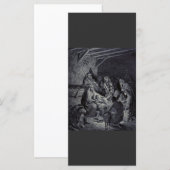 De Geboorte van Jezus door Gustave Doré Premium Vi (Voorkant / Achterkant)