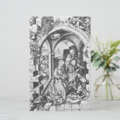 De geboorte van Jezus (door Martin Schongauer) Briefpapier (Staand voorkant)