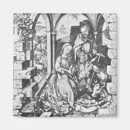 De geboorte van Jezus (door Martin Schongauer) Magneet