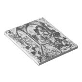 De geboorte van Jezus (door Martin Schongauer) Notitieblok (Schuin)